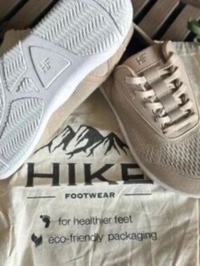 New Hike Footwear HF Stride – Hands-Off & Ergonomic Barefoot Beige  EU 38 W 7.5